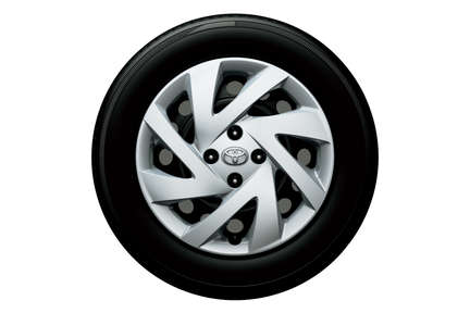 185/60R15タイヤ&15×5?Jスチールホイール&樹脂フルキャップ