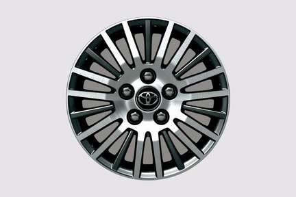 185/65R15タイヤ&15×5?Jアルミホイール(切削光輝+グレーメタリック塗装+センターオーナメント)