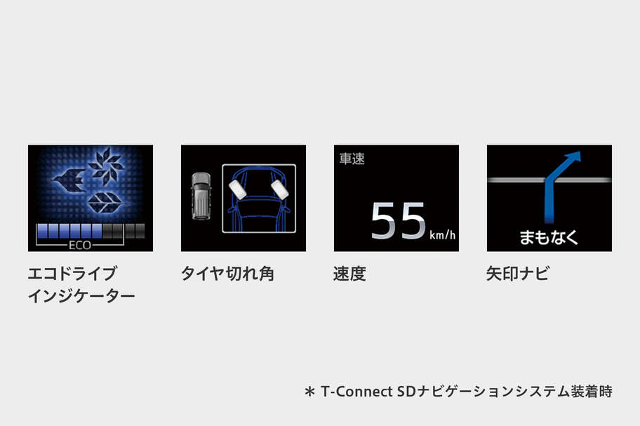 マルチインフォメーションディスプレイ(4.2インチTFTカラー)