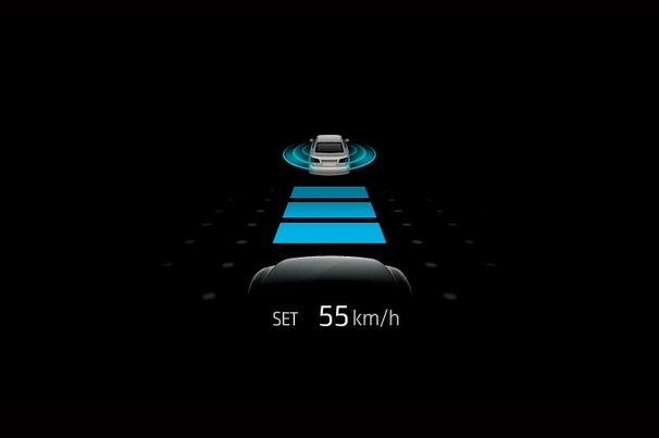 車車間通信システム 画面表示