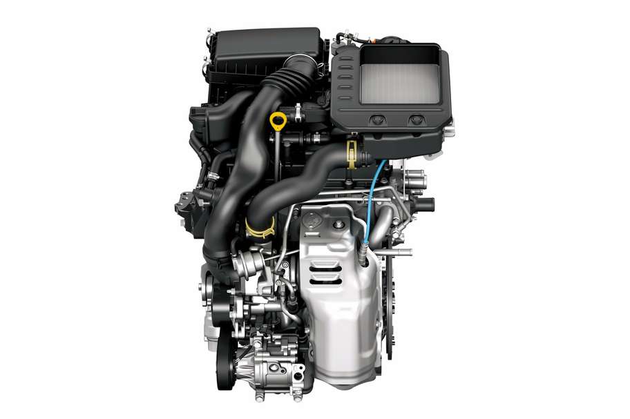 1.0L 1KR-VET VVT-i ターボエンジン