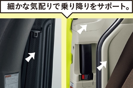 乗降用アシストグリップ
