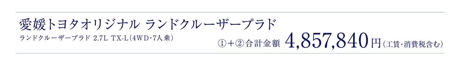 ランドクルーザープラドモデリスタ