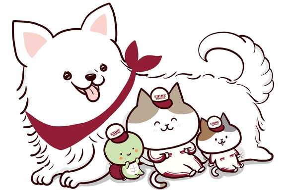 にゃんとページギャラりー用犬年年賀状用