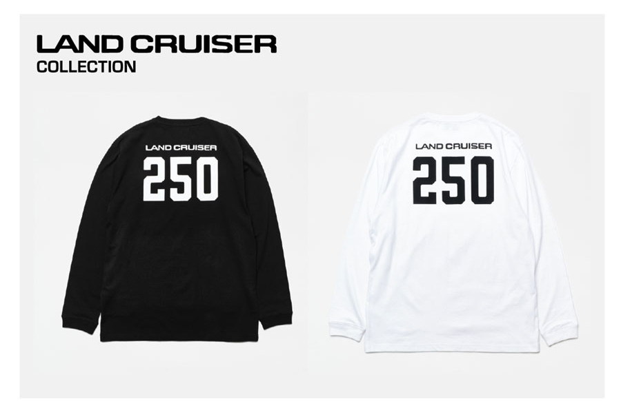 ランドクルーザーコレクション_ナンバー250長袖Tシャツpc