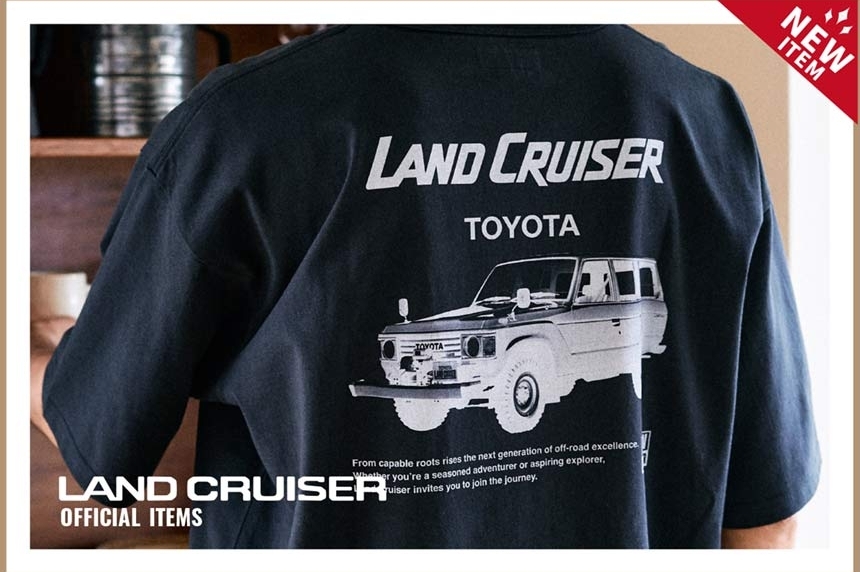 ランドクルーザーコレクションwebサイト2025夏202500705クラッシック60Tシャツ
