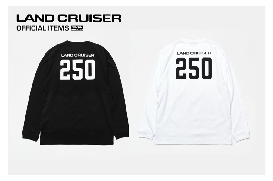 DMS_ランドクルーザーコレクション_ナンバー250-長袖Tシャツ